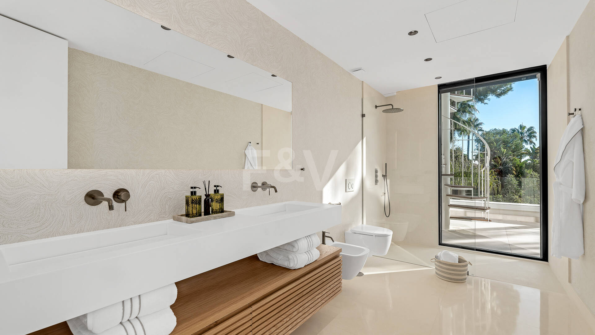 Utsökt modern villa i hjärtat av Sierra Blanca