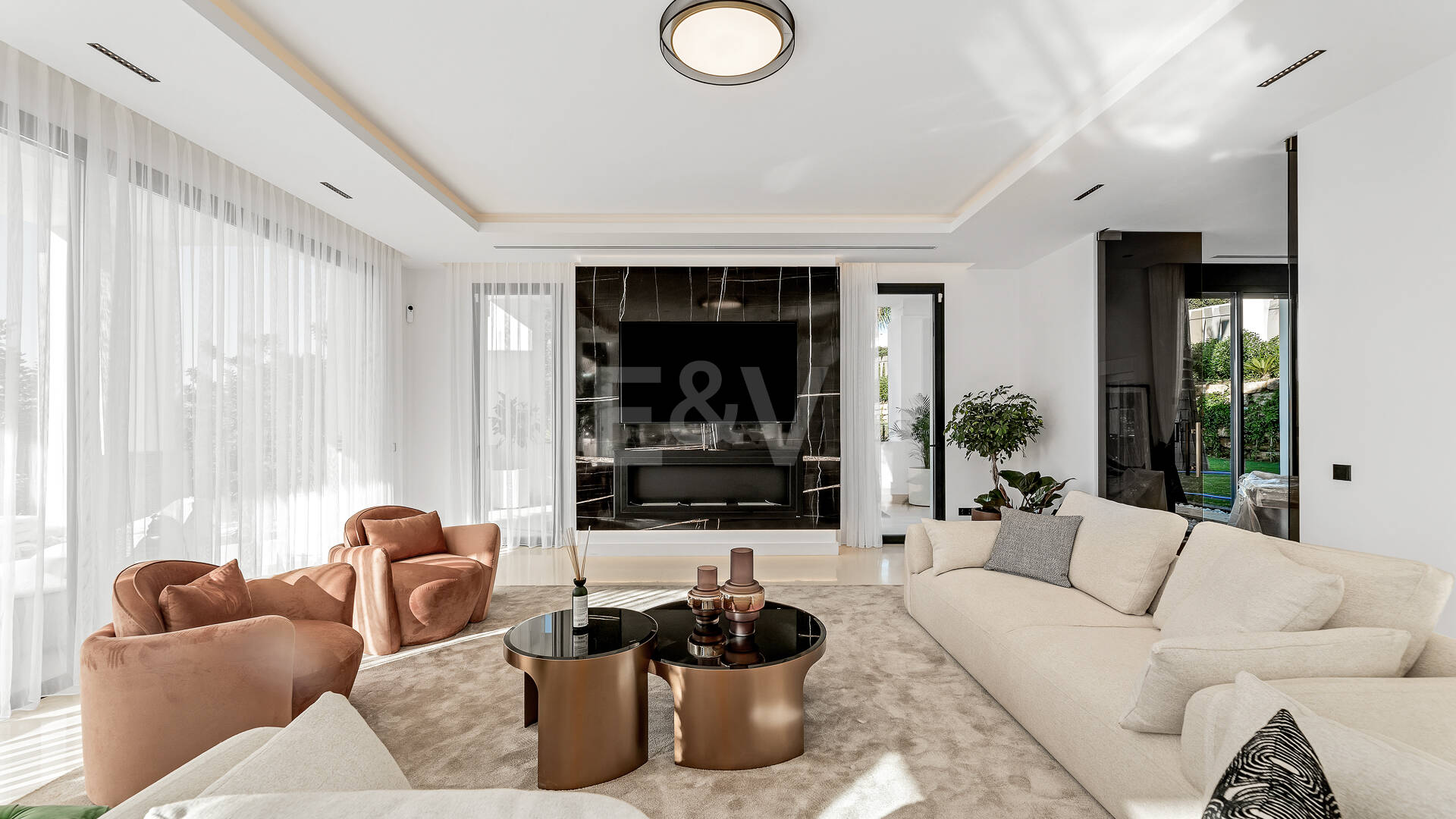 Utsökt modern villa i hjärtat av Sierra Blanca