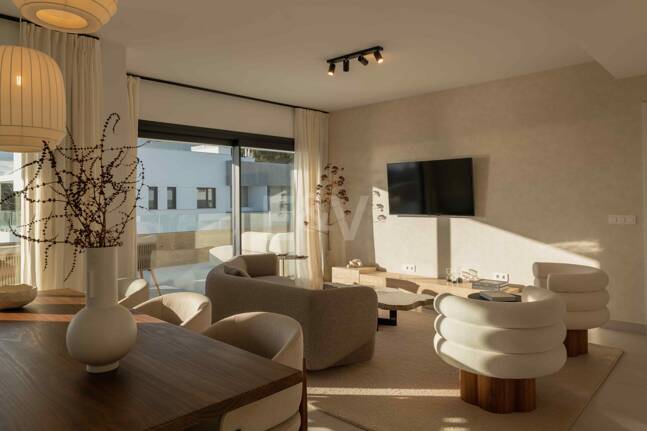 Penthouse i Altos de Los Monteros med fantastisk panoramautsikt