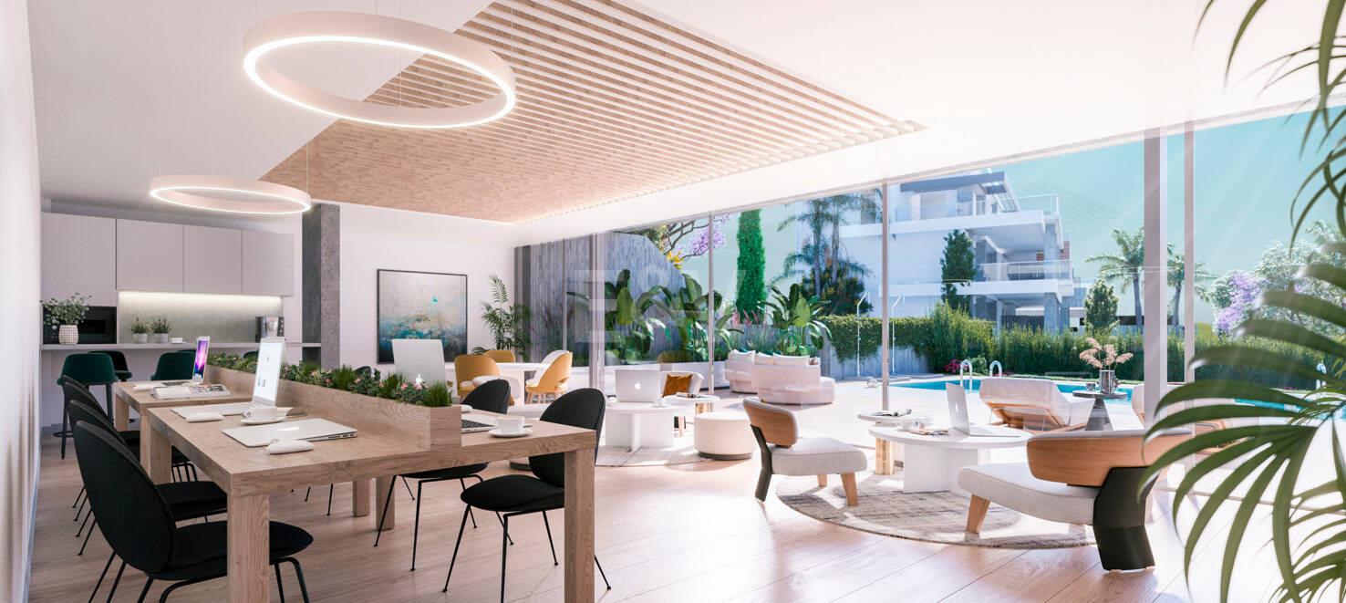 Penthouse i Altos de Los Monteros med fantastisk panoramautsikt