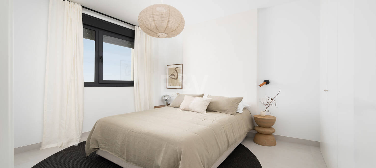 Penthouse i Altos de Los Monteros med fantastisk panoramautsikt