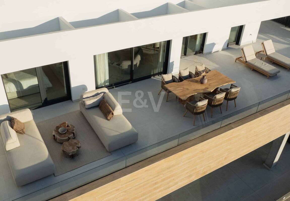 Penthouse i Altos de Los Monteros med fantastisk panoramautsikt