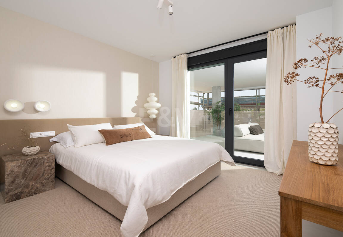 Penthouse i Altos de Los Monteros med fantastisk panoramautsikt