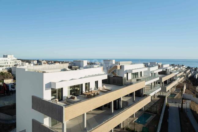 Penthouse i Altos de Los Monteros med fantastisk panoramautsikt