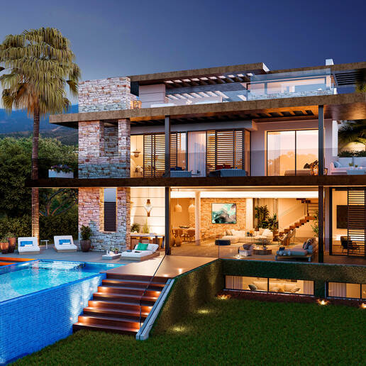Villas Vanguardistas con Vistas Panorámicas al Mar y Tranquilidad de Golf