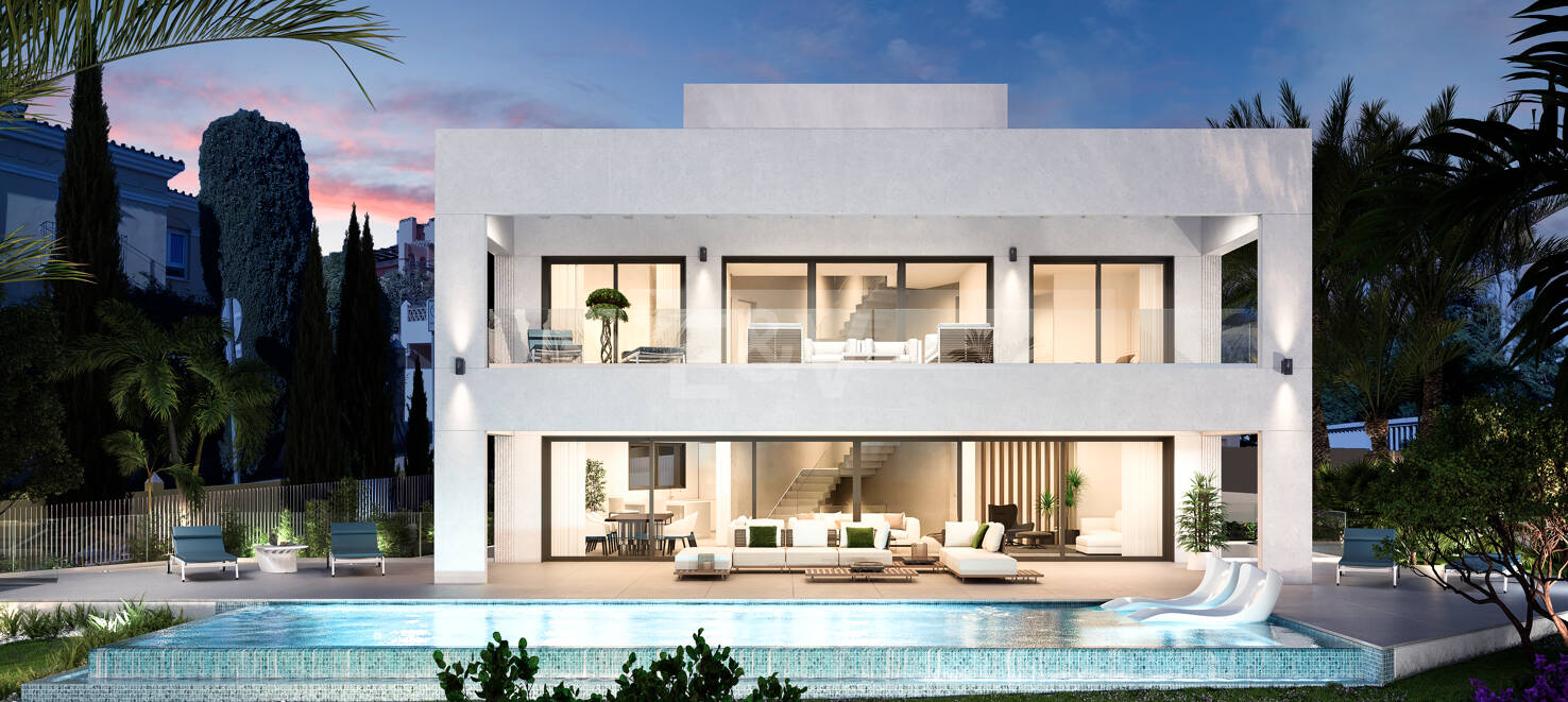 Modern Guadalmina Beachside Villa i Marbella