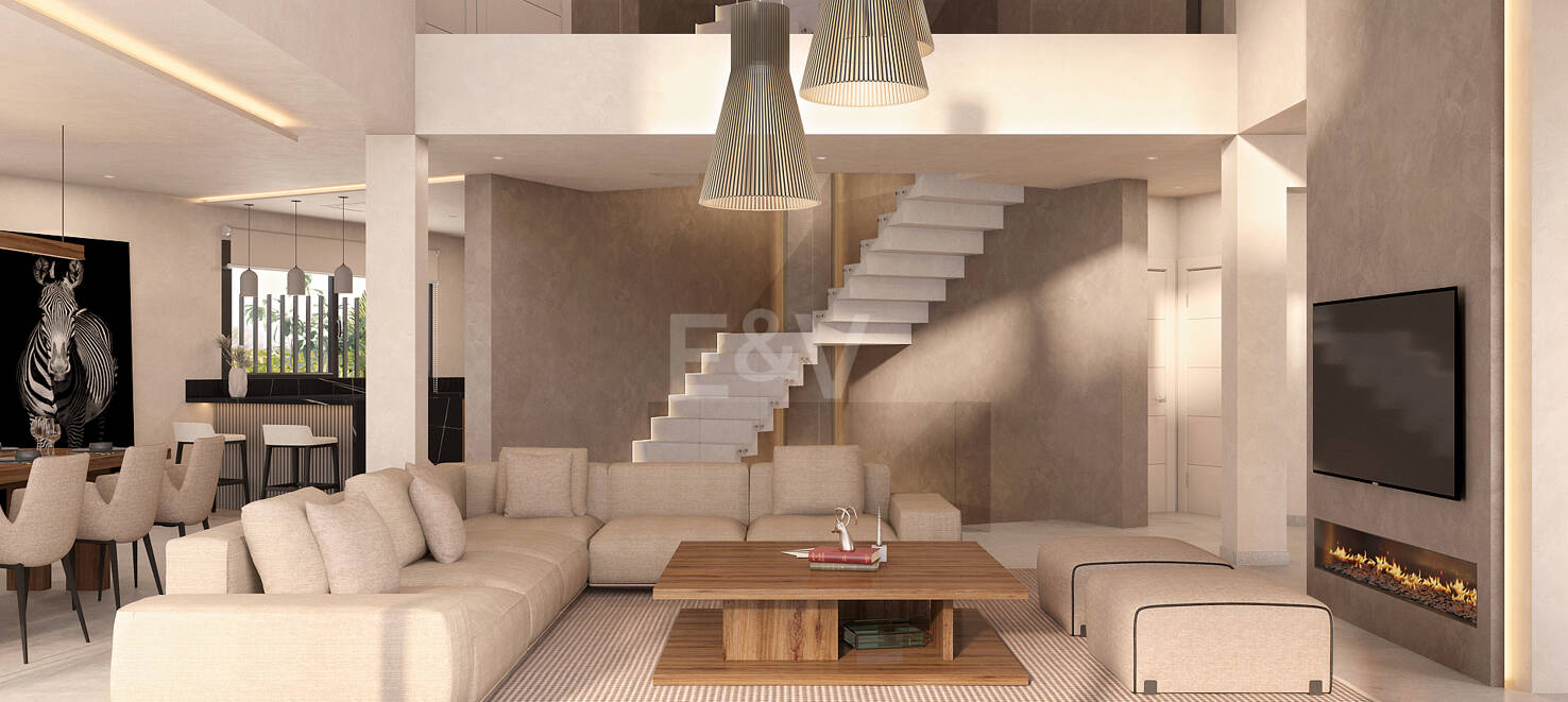 Modern Guadalmina Beachside Villa i Marbella