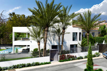 Guadalmina moderne Villa en bord de mer à Marbella