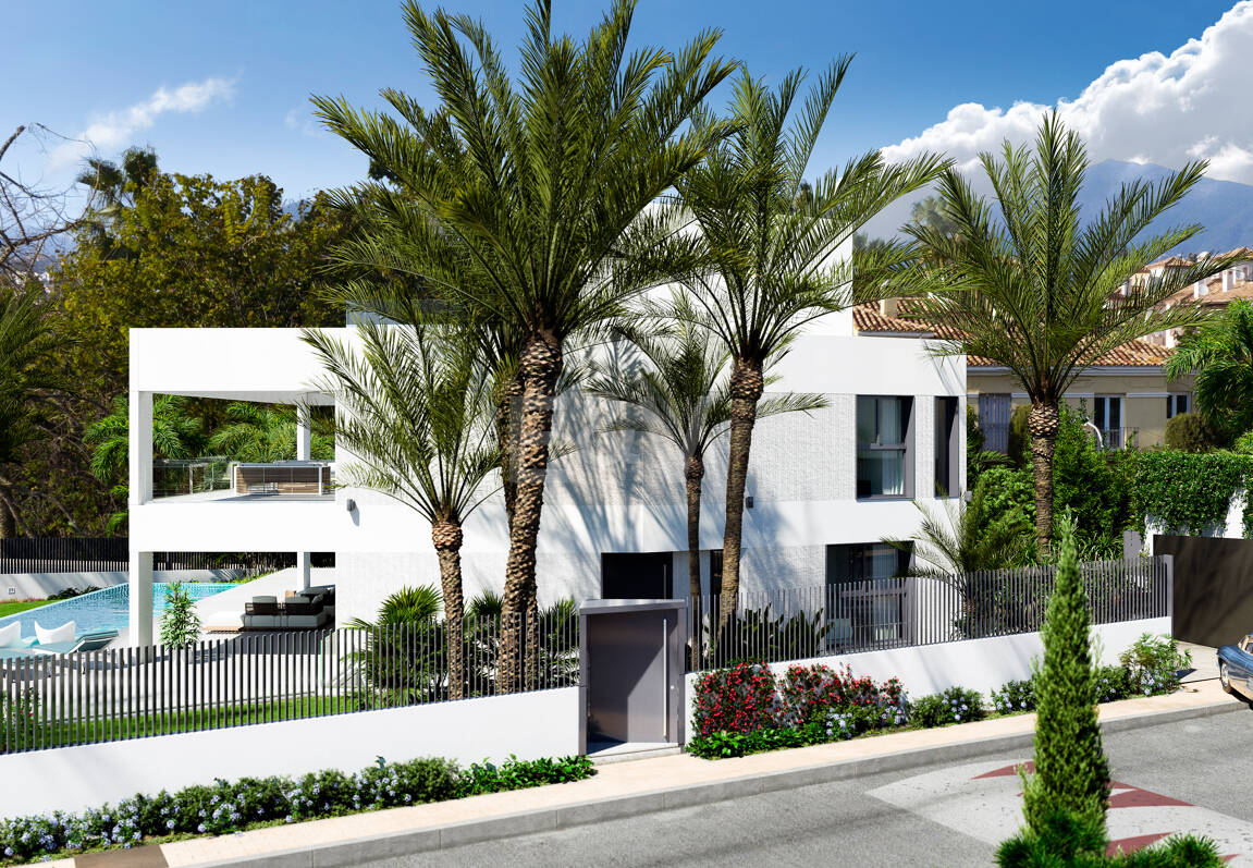 Guadalmina moderne Villa en bord de mer à Marbella
