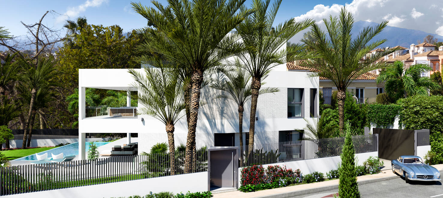 Modern Guadalmina Beachside Villa i Marbella