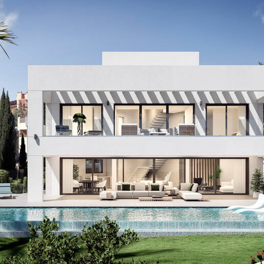 Modern Guadalmina Beachside Villa i Marbella