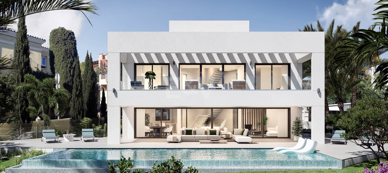 Modern Guadalmina Beachside Villa i Marbella