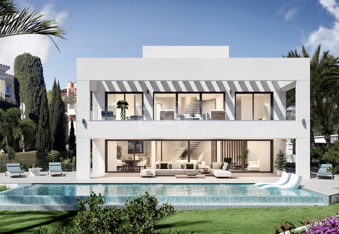 Guadalmina moderne Villa en bord de mer à Marbella