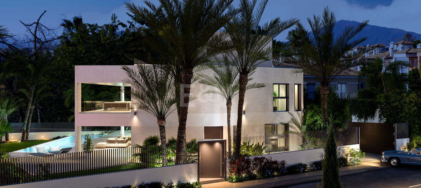 Modern Guadalmina Beachside Villa i Marbella