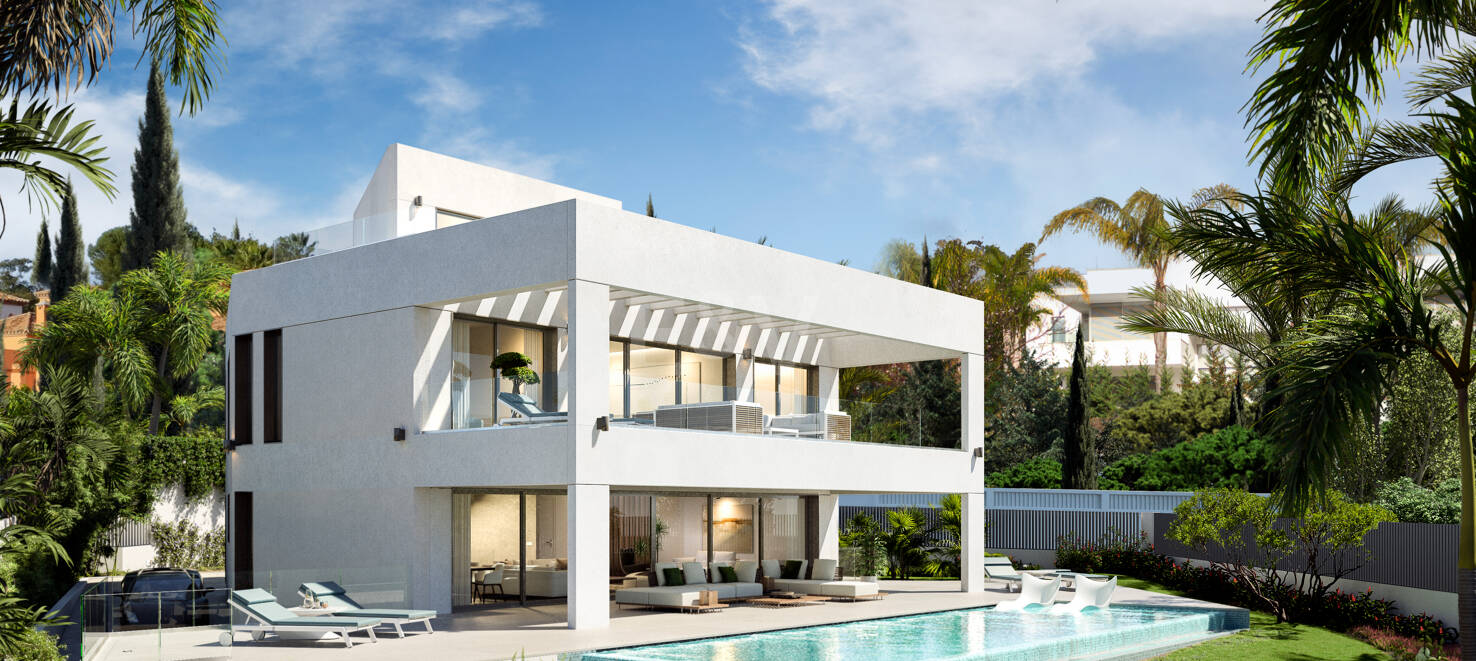 Modern Guadalmina Beachside Villa i Marbella