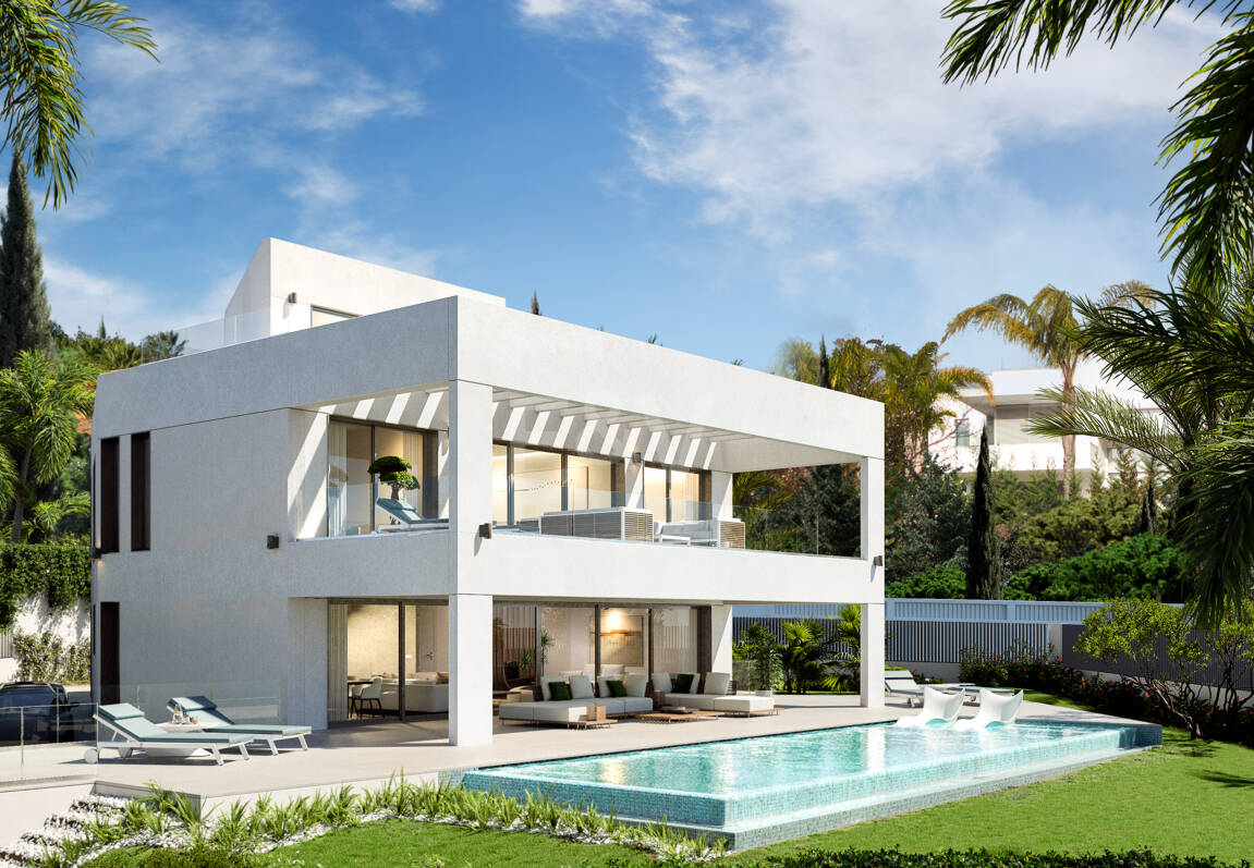 Guadalmina moderne Villa en bord de mer à Marbella