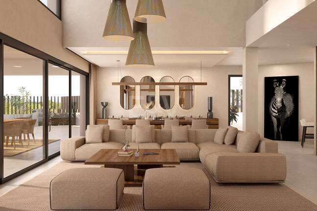 Guadalmina moderne Villa en bord de mer à Marbella