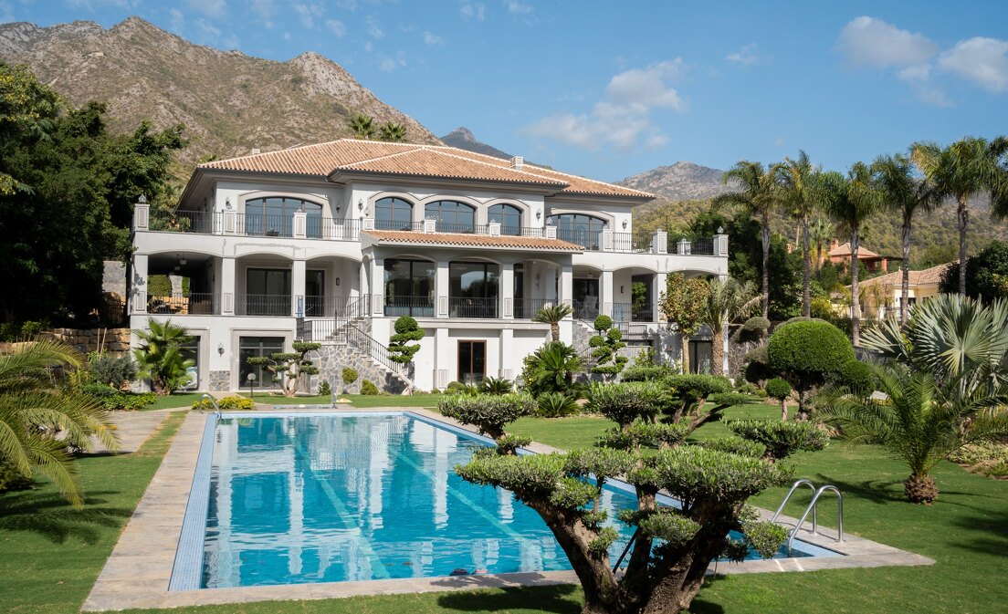 Newly Built Mediterranean Style Villa in Sierra Blanca