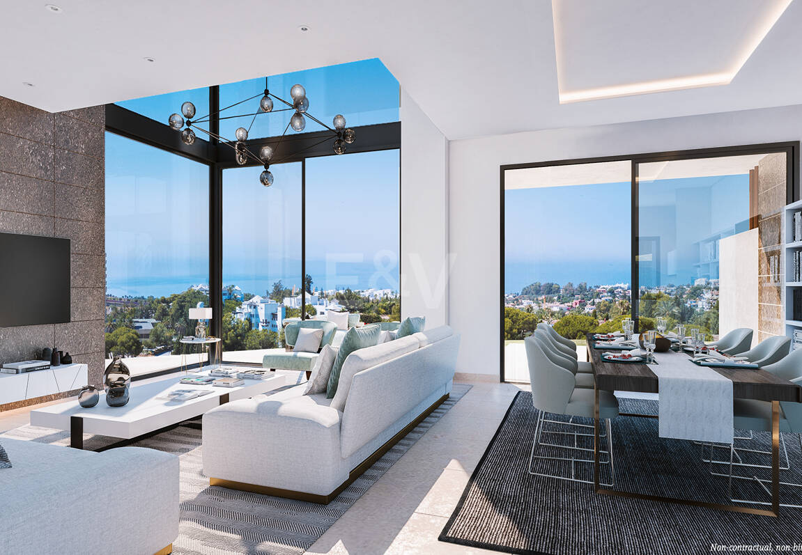 Villas de luxe à Rio Real avec vues panoramiques