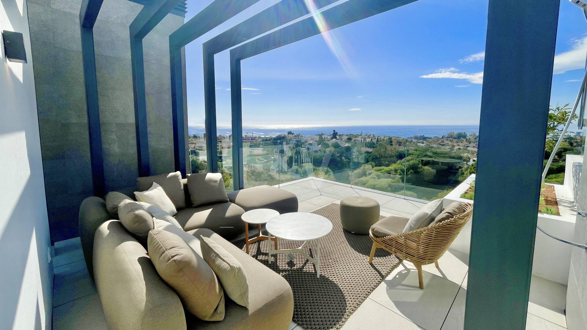 Villas de luxe à Rio Real avec vues panoramiques