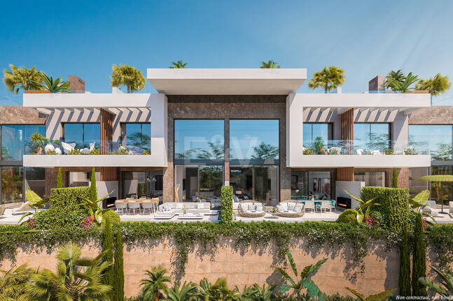 Villas de luxe à Rio Real avec vues panoramiques