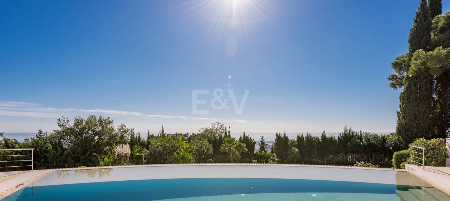 Moderne Villa in La Zagaleta mit herrlichem Meerblick
