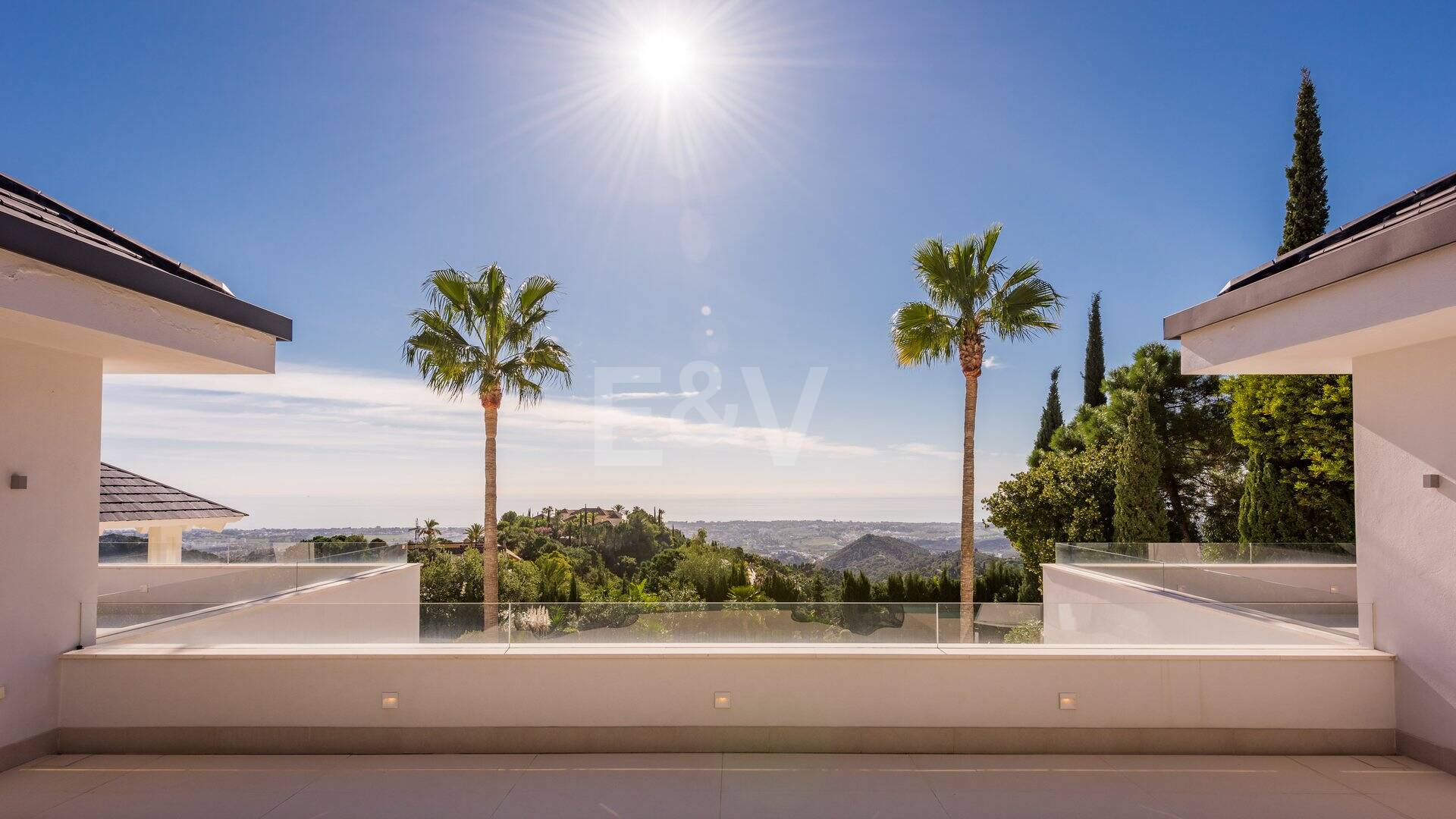 Moderna villa en La Zagaleta con impresionantes vistas