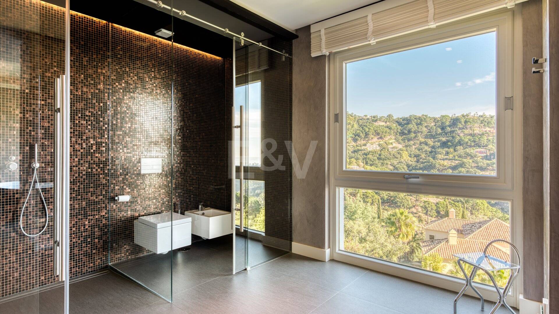 Moderna villa en La Zagaleta con impresionantes vistas