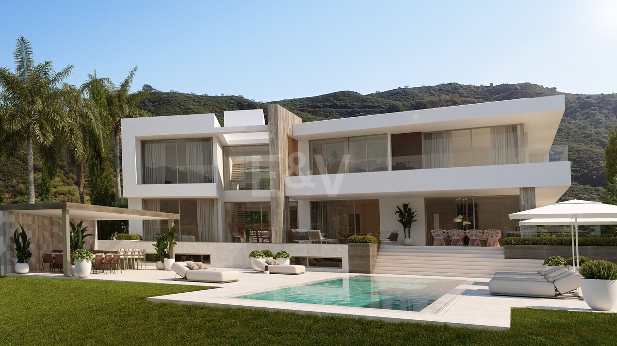 Brand new modern villa with spectacular sea views in Zagaleta