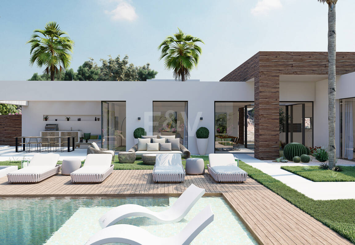 Moderne Designervilla in Los Altos de Los Monteros