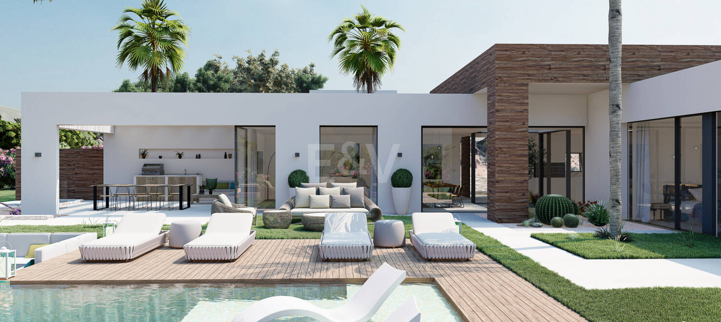 Moderne Designervilla in Los Altos de Los Monteros