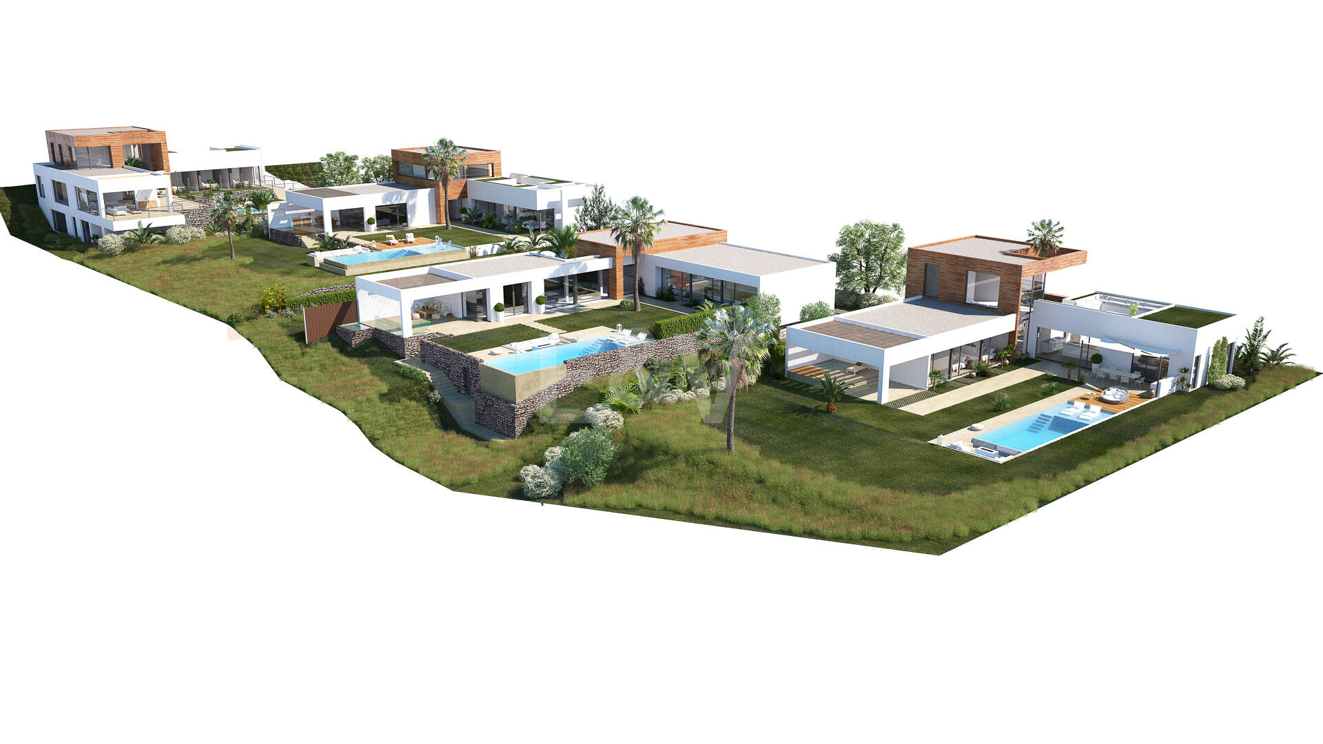 Moderne Designervilla in Los Altos de Los Monteros