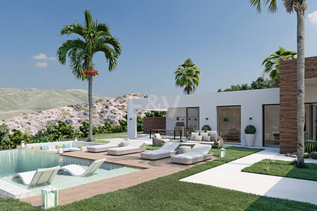 Moderne Designervilla in Los Altos de Los Monteros
