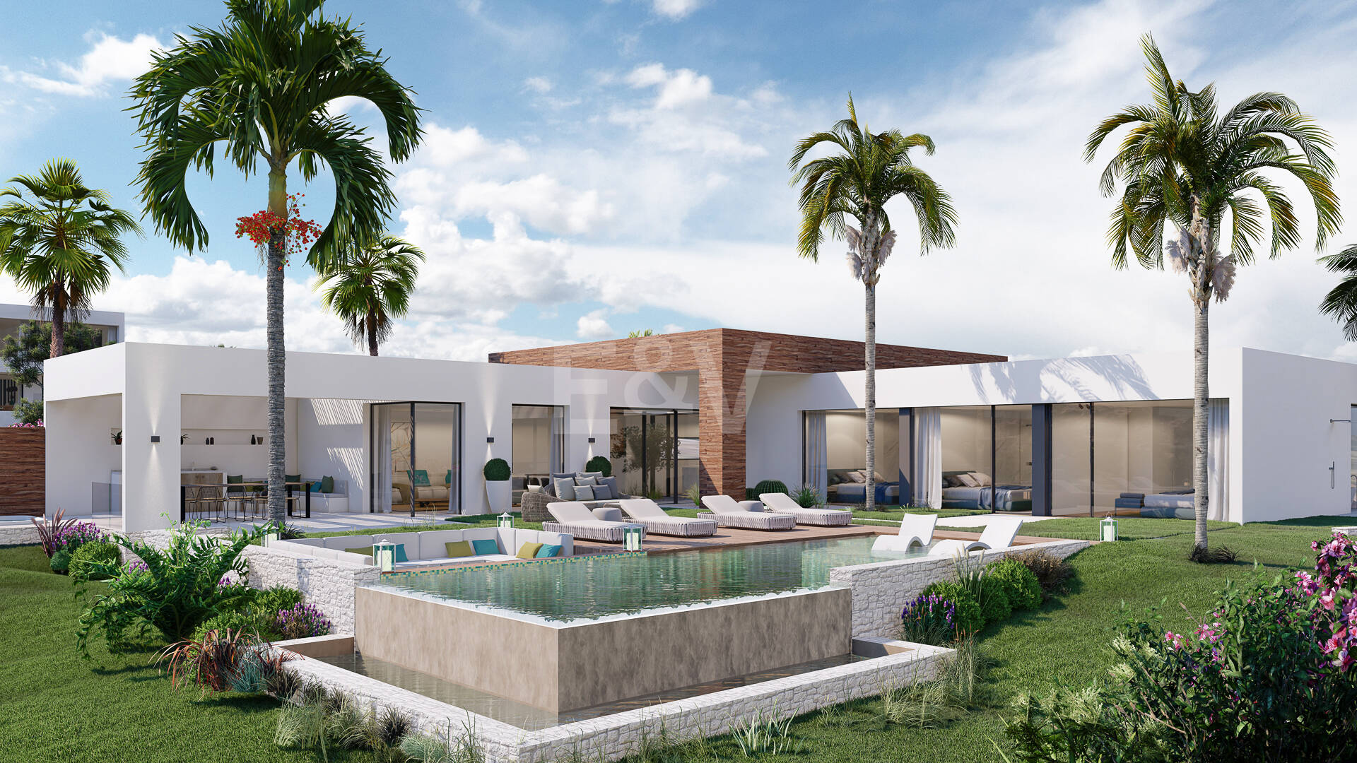 Moderne Designervilla in Los Altos de Los Monteros