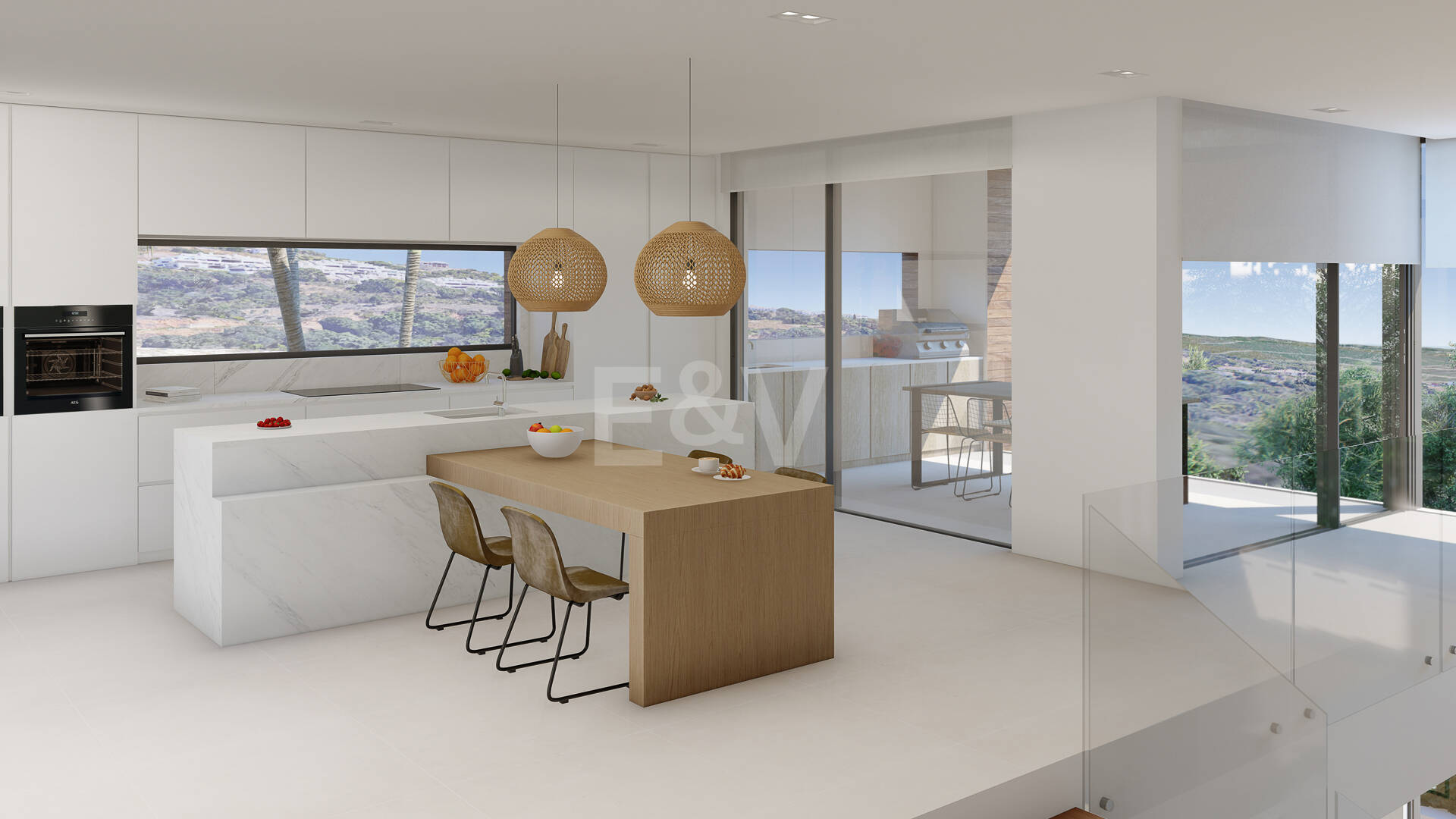 Moderne Designervilla in Los Altos de Los Monteros