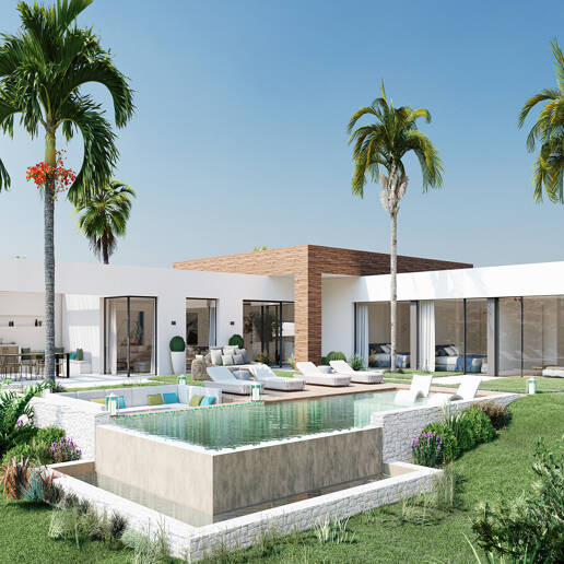 Moderne Designervilla in Los Altos de Los Monteros
