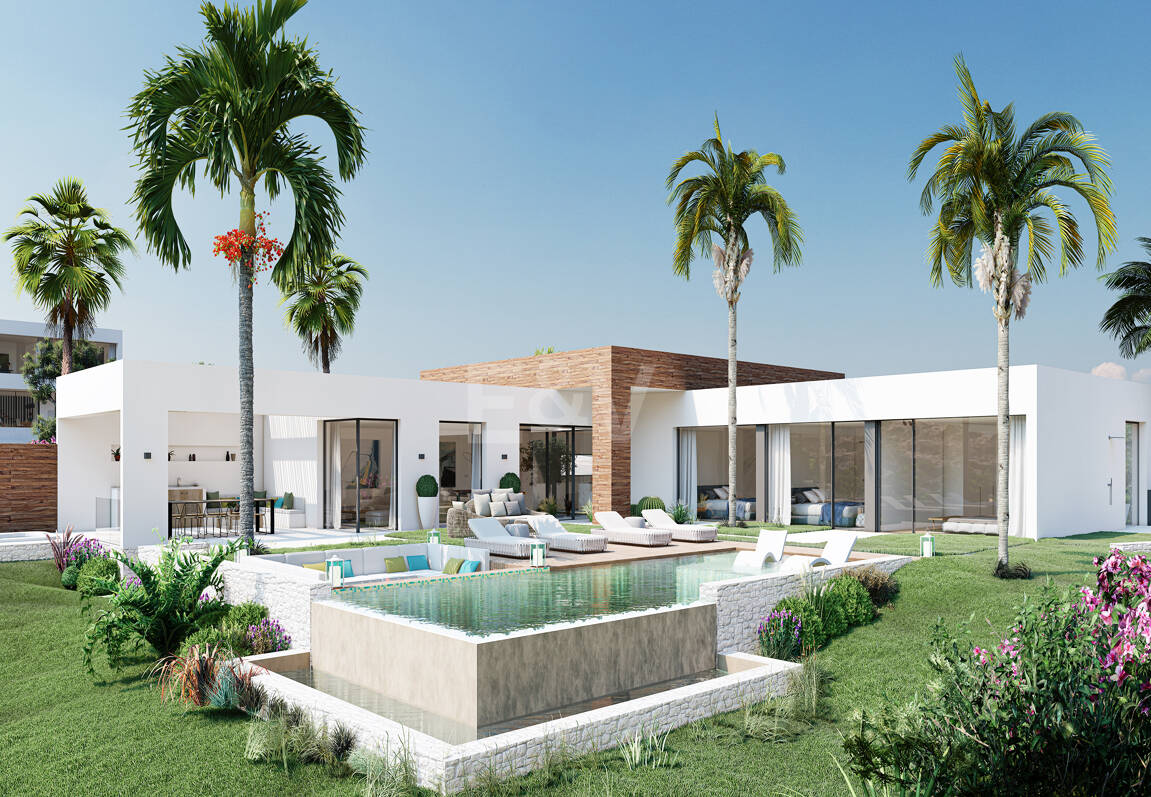 Moderne Designervilla in Los Altos de Los Monteros