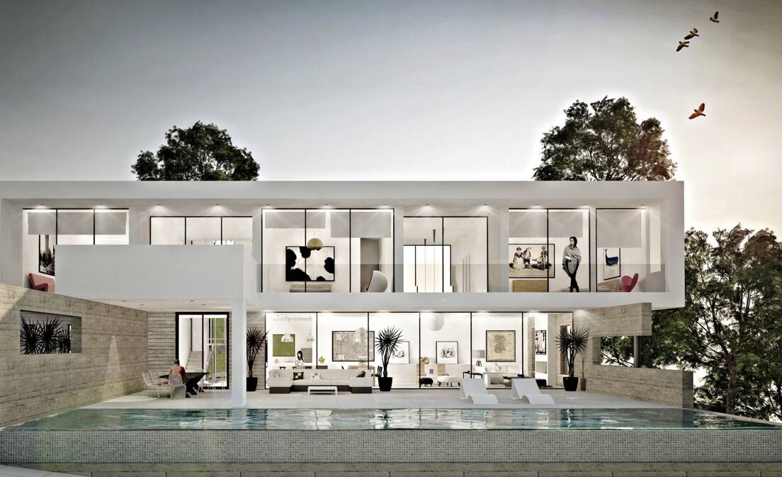 High quality project in La Mairena with sea views
