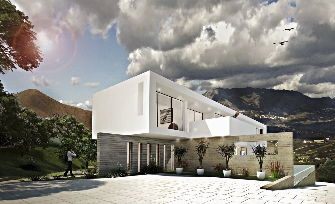 High quality project in La Mairena with sea views