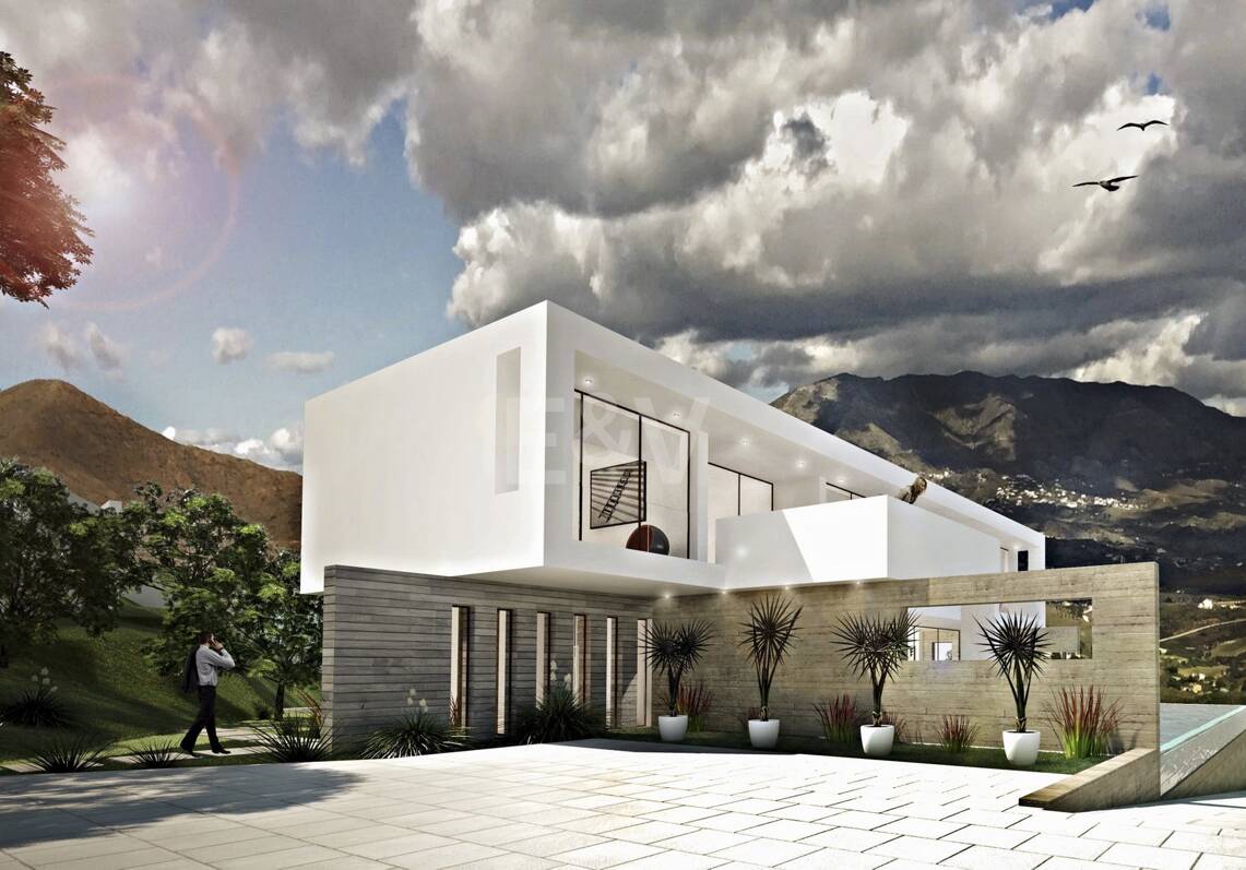 Hochwertiges Projekt in La Mairena mit Meerblick