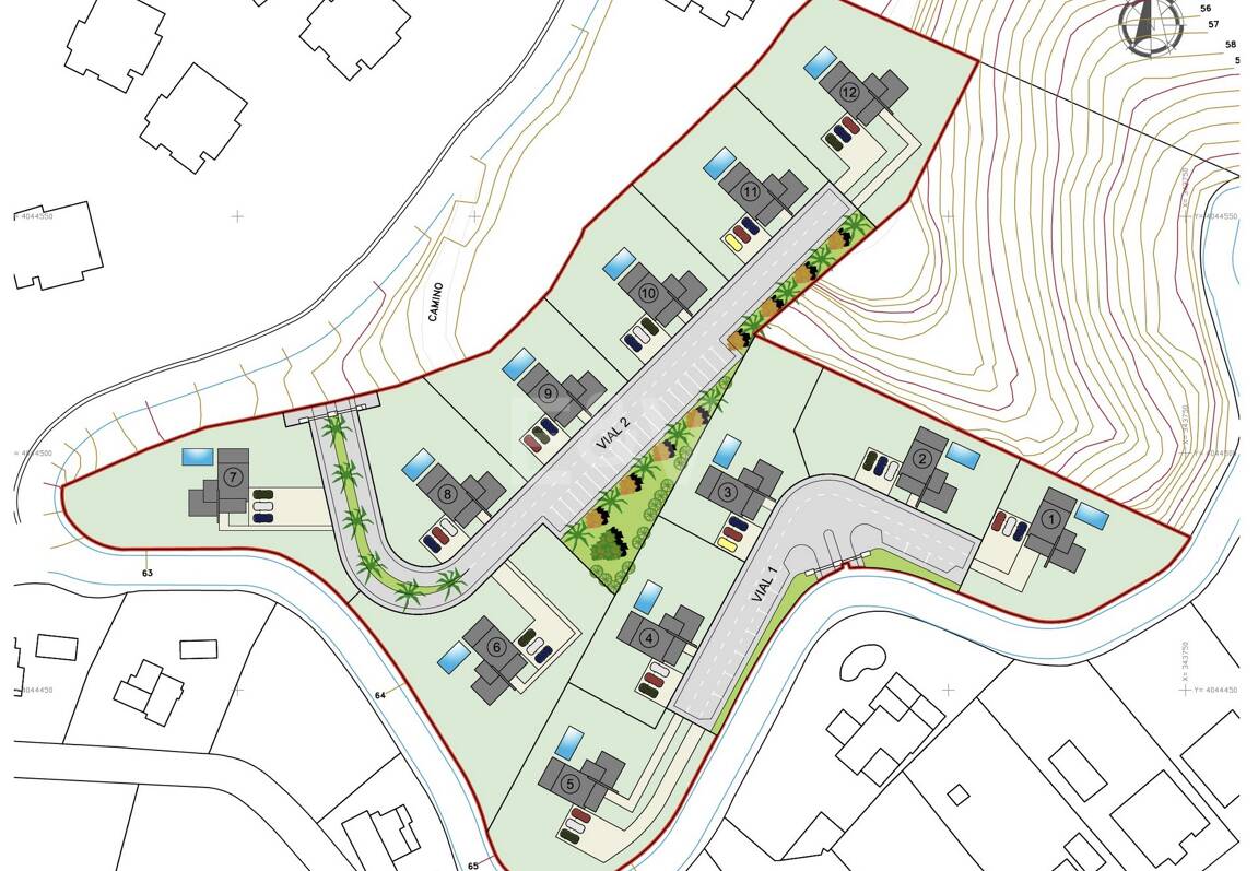 Great Investment Plot i La Mairena för 12 villor