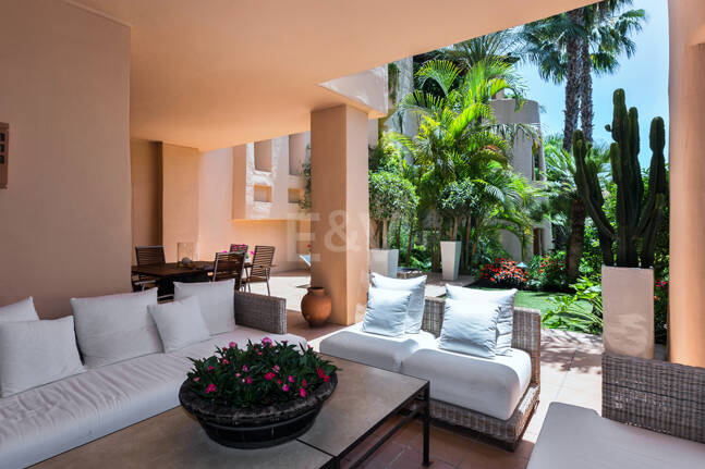 Vacker designerlägenhet i Mansion Club