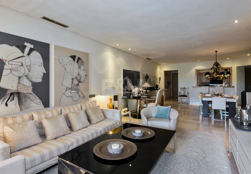 Vacker designerlägenhet i Mansion Club