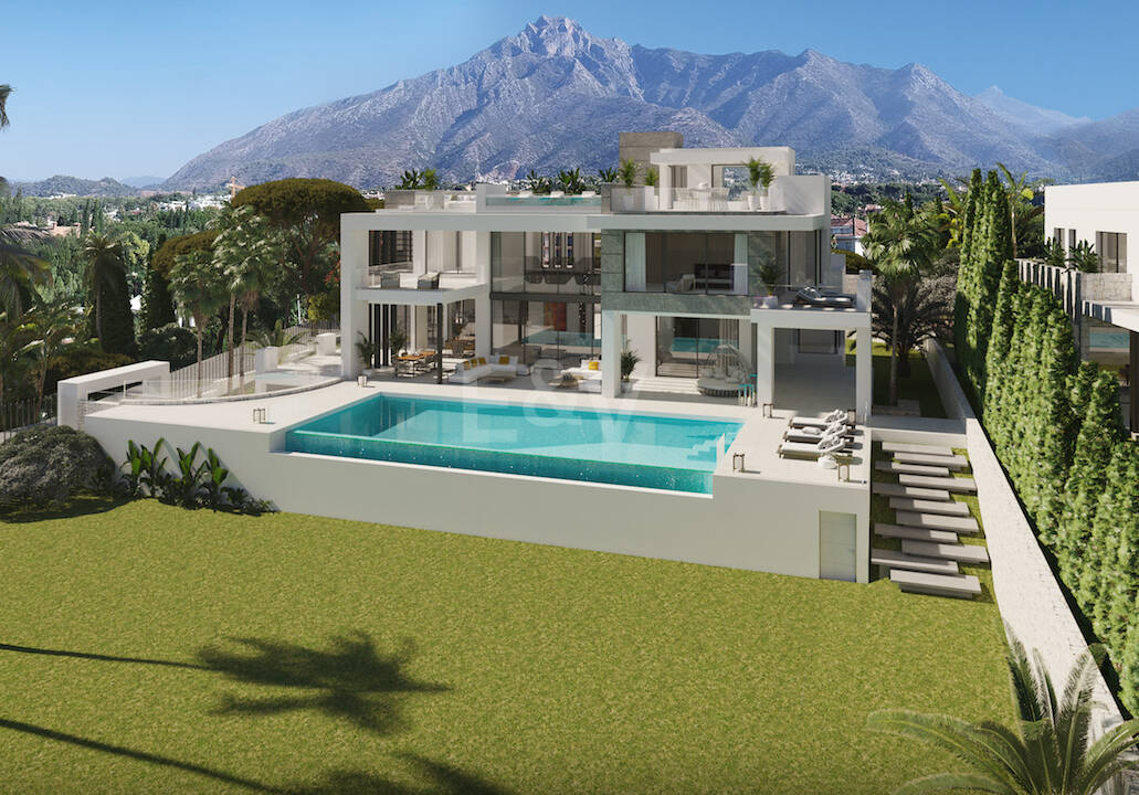 Outstanding Designer Villa contemporaine à Nagüeles