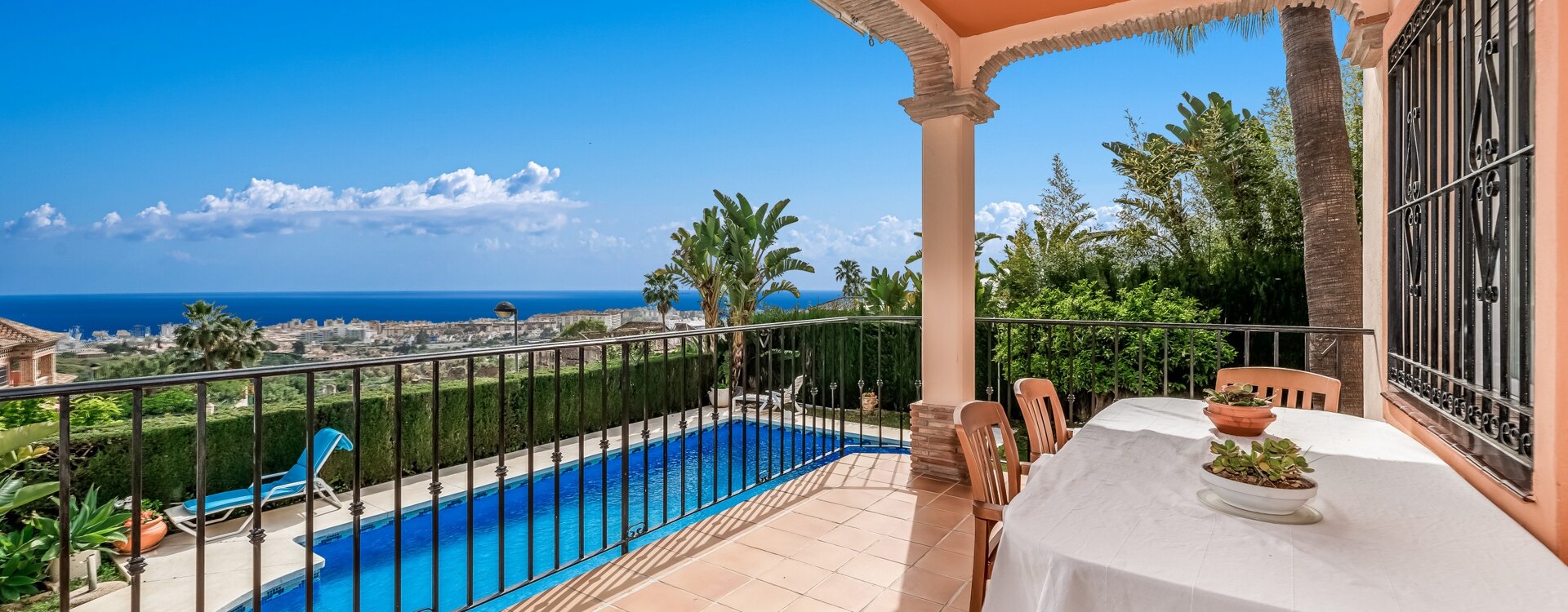 Villa en Marbella con increíbles vistas al mar