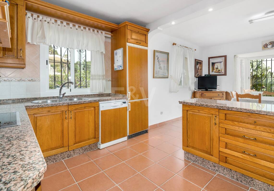 Villa i Marbella med fantastisk havsutsikt