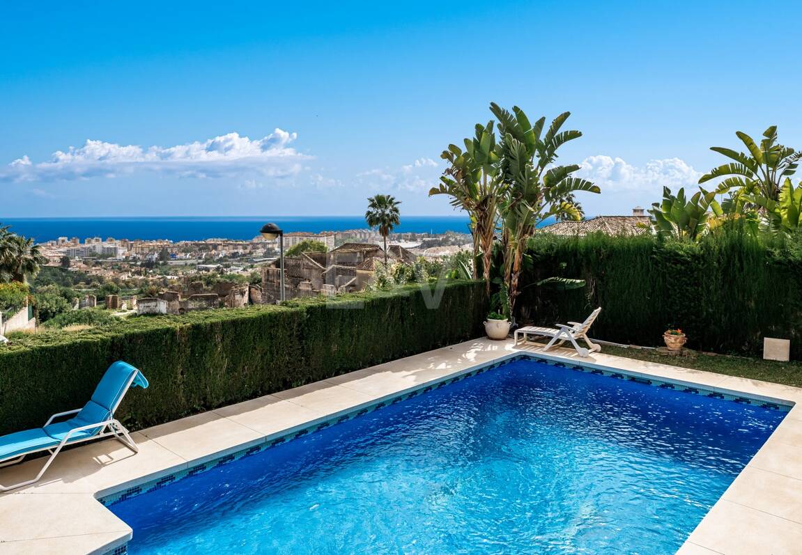 Villa à Marbella avec une vue imprenable sur la mer