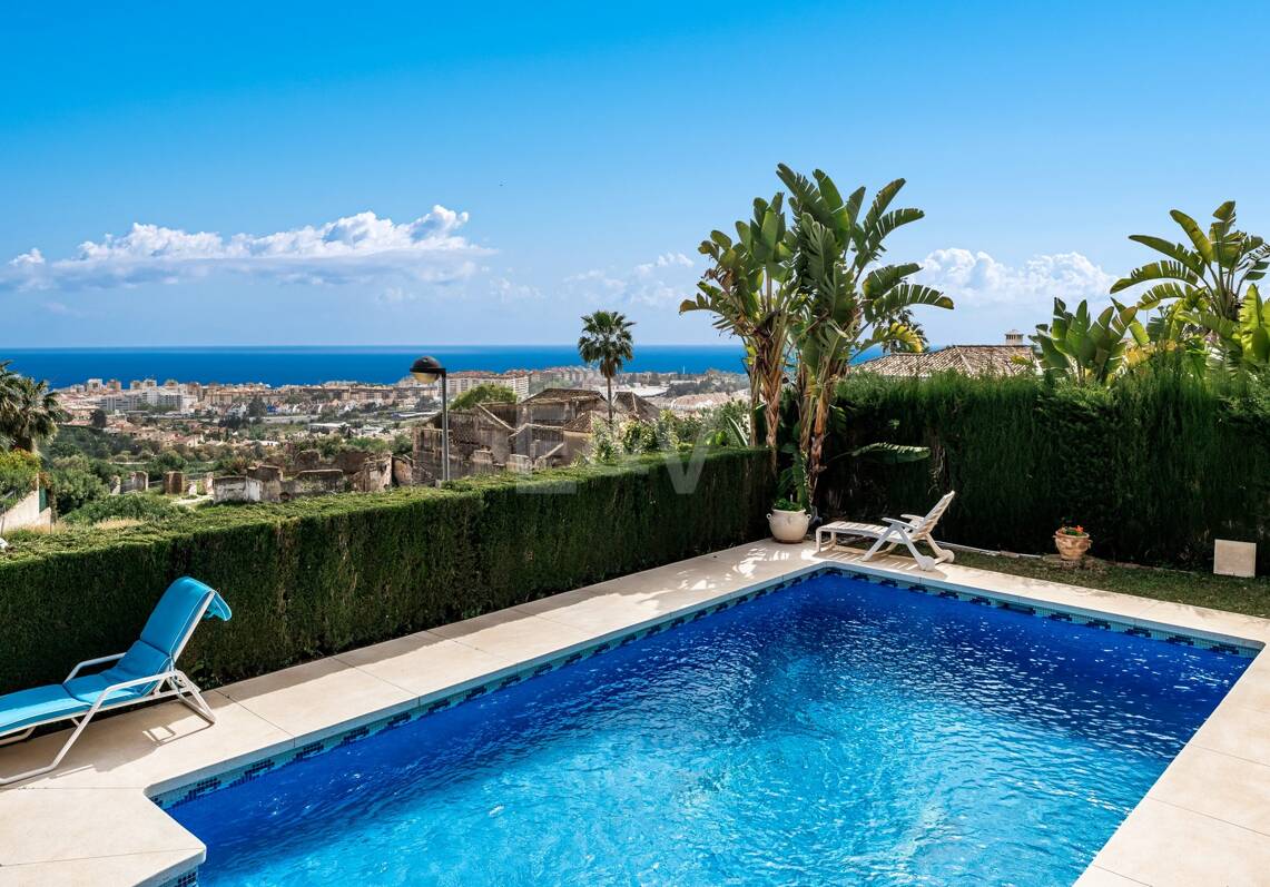 Villa i Marbella med fantastisk havsutsikt