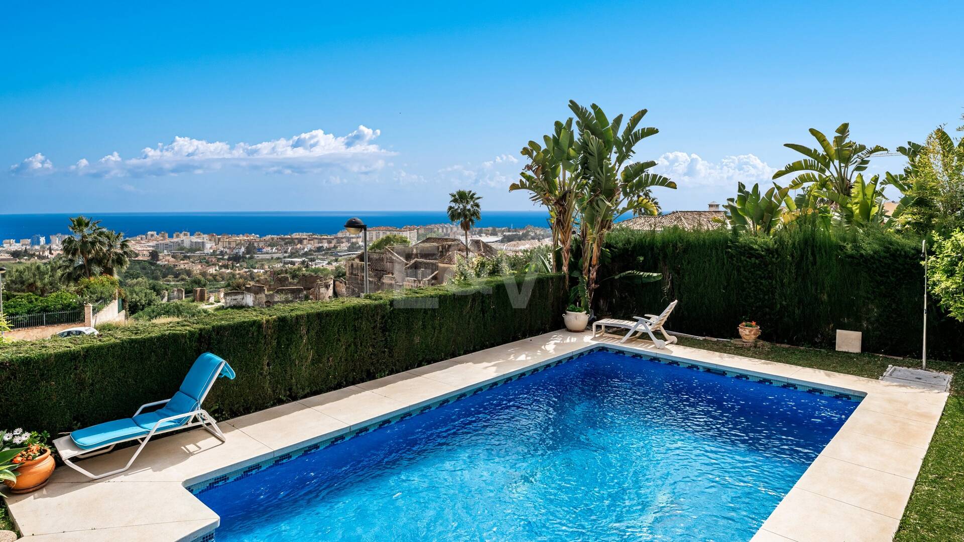 Villa à Marbella avec une vue imprenable sur la mer