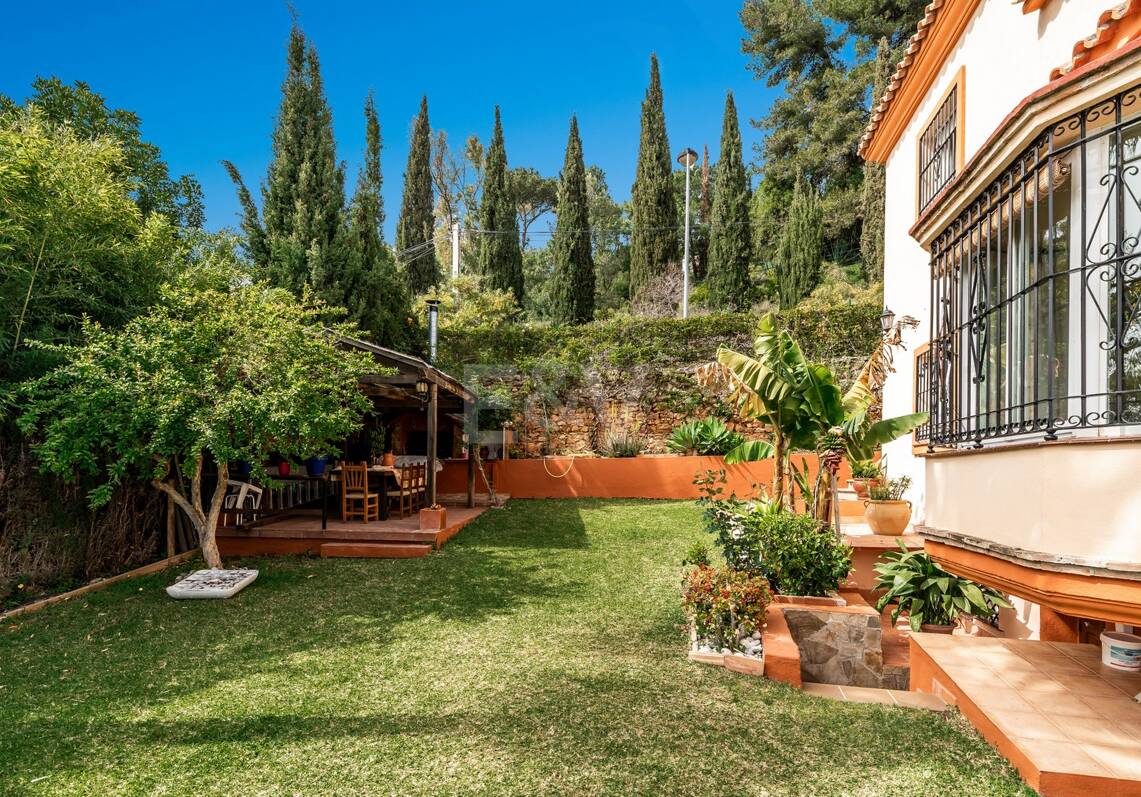 Villa i Marbella med fantastisk havsutsikt